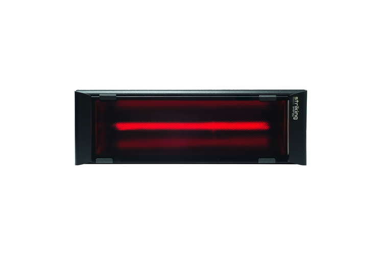 G5 Glow | Infrared heater | Indoor and outdoor | Elegant glass front | No glare