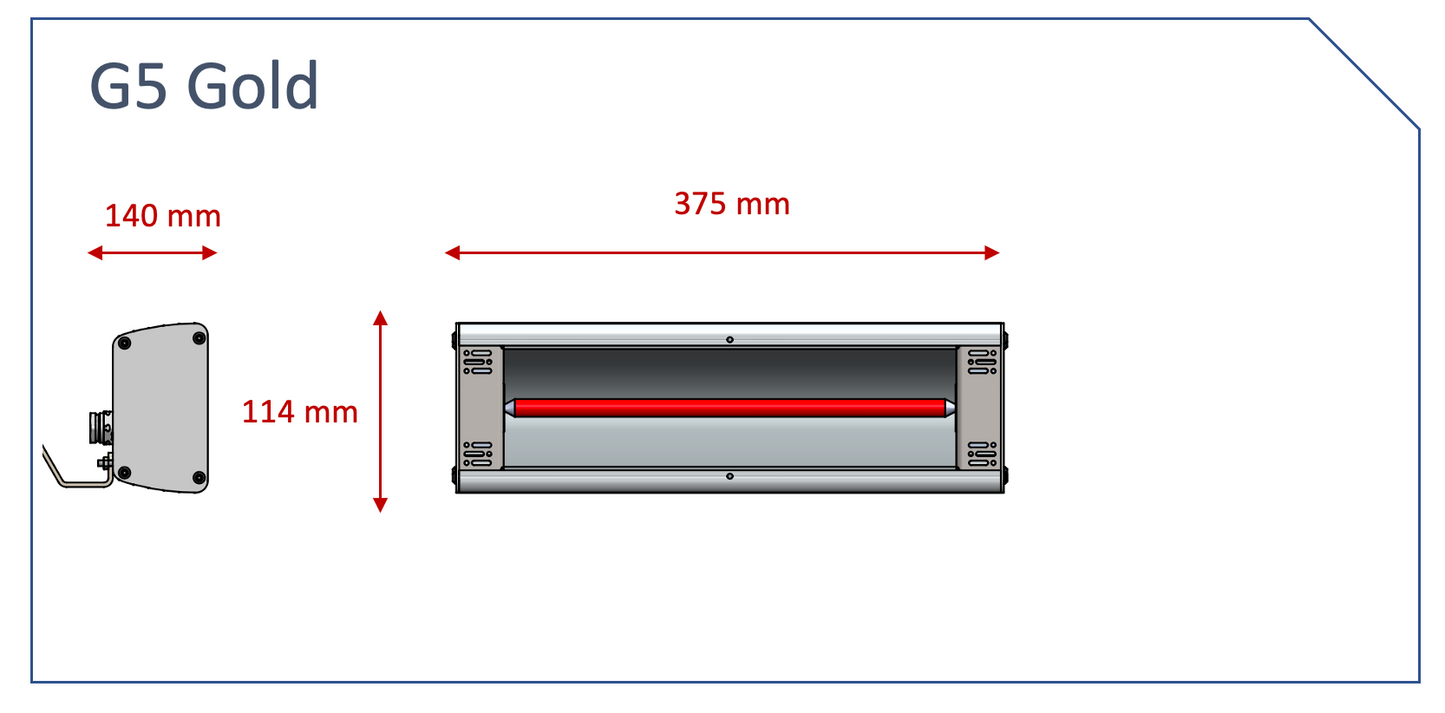 G5 Gold Infrared Heater